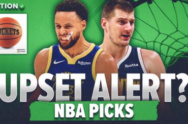 Will Steph Curry & Golden State Warriors UPSET Nikola Jokic & Denver Nuggets? NBA Picks | Buckets