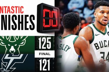 Final 4:41 INSTANT CLASSIC Bucks vs Spurs 👀🔥 | January 4, 2024