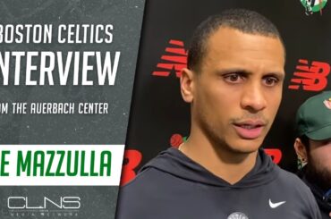 Joe Mazzulla Explains Celtics Loss vs Thunder and Sitting Holiday | Practice Interview