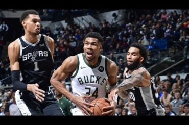 Milwaukee Bucks vs San Antonio Spurs - Full Game Highlights | January 4, 2024 | 2023-24 NBA Season