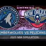 Minnesota Timberwolves vs New Orleans Pelicans Full Game Highlights | NBA 1/3/24 (NBA 2K24 Sim)