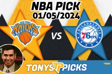 New York Knicks vs. Philadelphia 76ers 1/5/2024 FREE NBA Picks and Predictions on NBA Betting Tips