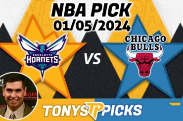 Charlotte Hornets vs. Chicago Bulls 1/5/2024 FREE NBA Picks and Predictions on NBA Betting Tips