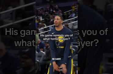 🏀 Indiana Pacers Tyrese Haliburton reminds you of what former NBA player? #nba #basketball