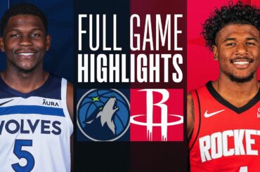 TIMBERWOLVES at ROCKETS | FULL GAME HIGHLIGHTS | January 5, 202