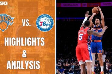 Knicks Win By 36 Points In Absolute Blowout Of 76ers In Philly | New York Knicks