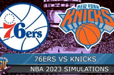 Philadelphia 76ers vs New York Knicks | NBA Today 1/5/2024 Full Game Highlights - NBA 2K24 Sim