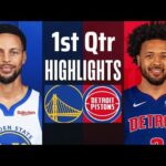 Golden State Warriors vs. Detroit Pistons 1st Qtr Full Highlights | Jan. 05 | NBA Highlights 2024