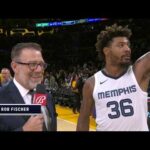 Marcus Smart Walk Off Interview | Grizzlies vs. Lakers