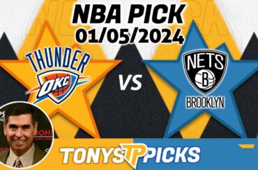 Oklahoma City Thunder vs. Brooklyn Nets 1/5/2024 FREE NBA Picks and Predictions on NBA Betting Tips