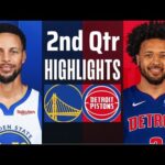 Golden State Warriors vs. Detroit Pistons 2nd Qtr Full Highlights | Jan. 05 | NBA Highlights 2024