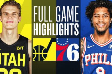 JAZZ at 76ERS | FULL GAME HIGHLIGHTS | January 6, 2024