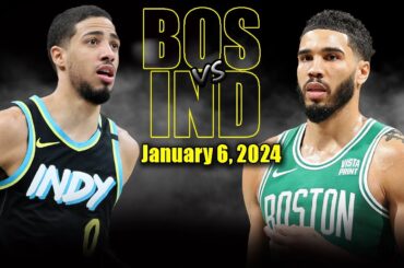 Boston Celtics vs Indiana Pacers Full Game Highlights - January 6, 2023 | 2023-24 NBA Season