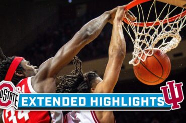Ohio State at Indiana | Extended Highlights | Big Ten Basketball | Jan. 6, 2024