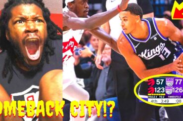 KINGS VS RAPTORS REACTION 2024 SACRAMENTO KINGS VS TORONTO RAPTORS HIGHLIGHTS REACTION 2024