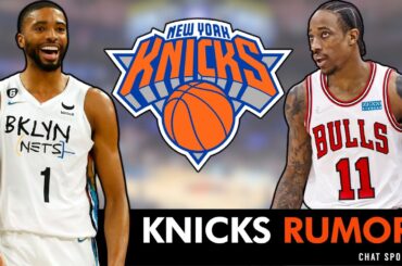 New York Knicks Rumors: 5 Knicks Trade Targets Ft. DeMar DeRozan & Mikal Bridges