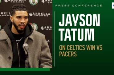 POSTGAME PRESS CONFERENCE: Jayson Tatum on his dominant 38-point performance vs. Pacers