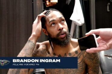 Brandon Ingram talks CJ McCollum's performance, passing | Pelicans-Kings Postgame Interview 1/7/2024