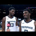 Jaren Jackson Jr. and Vince Williams Jr. Walk Off Interview | Grizzlies vs. Suns