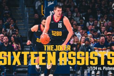 Nikola Jokić DISHES OUT SIXTEEN Assists In Home Win 🃏