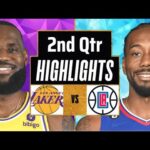 Los Angeles Lakers vs LA Clippers Full Highlights 2nd QTR | Jan 7 | 2024 NBA Regular Season