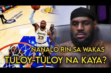 LEBRON JAMES AT LOS ANGELES LAKERS NATULDUKAN NA KANILANG 4-GAME LOSING STREAK.