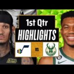 Milwaukee Bucks vs Utah Jazz Full Highlights 1st QTR | Jan 8 | 2024 NBA Regular Season