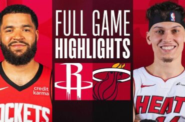 ROCKETS at HEAT | FULL GAME HIGHLIGHTS | January 8, 2024