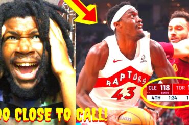 CAVALIERS VS RAPTORS REACTION 2024 CLEVELAND CAVALIERS VS TORONTO RAPTORS HIGHLIGHTS REACTION 2024