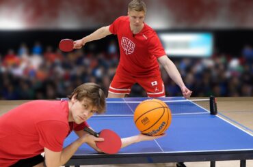 Ping Pong vs. Basketball H.O.R.S.E