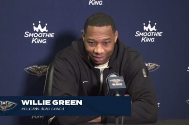 Willie Green previews game vs. Sacramento Kings | Pelicans-Kings Pregame 1/7/2024