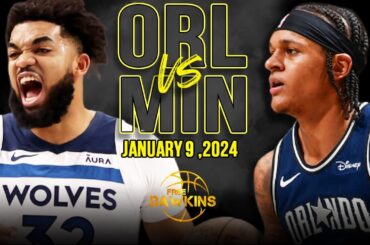 Minnesota Timberwolves vs Orlando Magic Full Game Highlights | January 9, 2024 | FreeDawkins