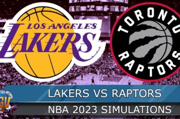 Los Angeles Lakers vs Toronto Raptors | NBA Today 1/9/2024 Full Game Highlights - NBA 2K24 Sim