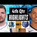 Dallas Mavericks vs Memphis Grizzlies 4th QTR - PART 2 Highlights | Jan 9 | 2024 NBA Regular Season