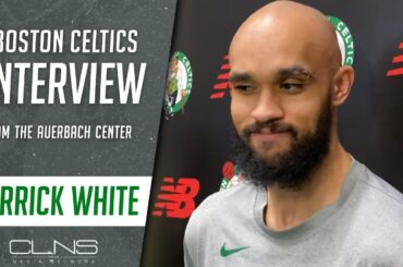 Derrick White Reacts to Celtics Pacers Last 2 Minute Report on Foul Call