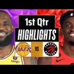 Los Angeles Lakers vs Toronto Raptors Full Highlights 1st QTR | Jan 9 | 2024 NBA Regular Season