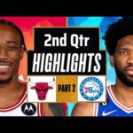 Philadelphia 76ers vs Chicago Bulls 2nd QTR - PART 2 Highlights | Jan 2 | 2024 NBA Regular Season