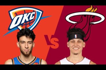 Oklahoma City Thunder vs Miami Heat | Free NBA Best Bets, Picks and Predictions For 1/10