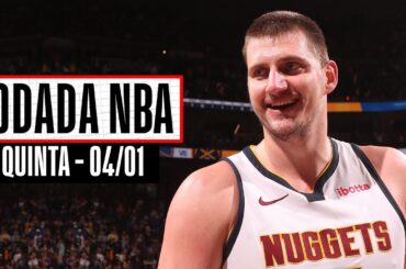 GAME-WINNER de JOKIC garante vitória no ÚLTIMO segundo - Rodada NBA 04/01