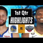 Golden State Warriors vs New Orleans Pelicans Full Highlights 1st QTR | Jan 10 | 2024 NBA Season