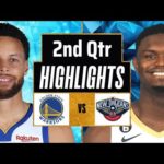 Golden State Warriors vs New Orleans Pelicans Full Highlights 2nd QTR | Jan 10 | 2024 NBA Season