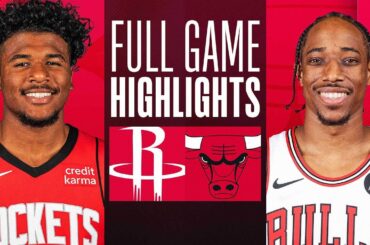 ROCKETS at BULLS | FULL GAME HIGHLIGHTS | January 10, 2024