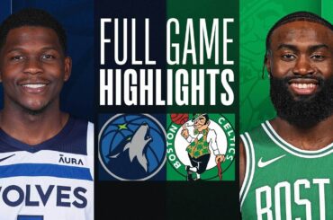 TIMBERWOLVES at CELTICS | FULL GAME HIGHLIGHTS | January 10, 2024