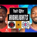 LA Clippers vs Toronto Raptors Full Highlights 1st QTR | Jan 10 | 2024 NBA Regular Season