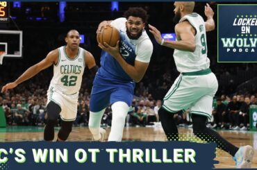 Minnesota Timberwolves fall in OT thriller against the Boston Celtics as Jayson Tatum goes off