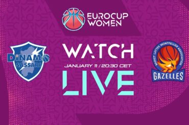 BDS Dinamo Sassari v Lattes-Montpellier | Full Basketball Game | EuroCup Women 2023-24