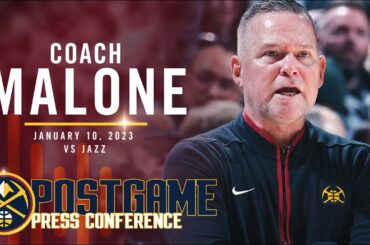 Coach Malone Post Game Press Conference vs. Jazz 🎙