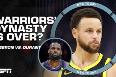 Is the Warriors' dynasty OVER? 😯 + PREVIEWING Kevin Durant vs. LeBron James matchup 👀 | NBA Today