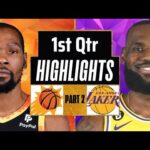 Los Angeles Lakers vs Phoenix Suns 1st QTR - PART 2 Highlights | Jan 11 | 2024 NBA Regular Season