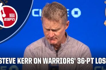 Steve Kerr says Warriors have lost their 'spirit, confidence and belief' | NBA on ESPN